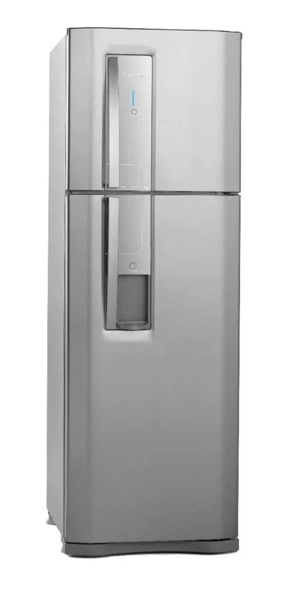 Heladera Frost Free Electrolux Dw42 Acero Inoxidable Con Freezer 380l 220v
