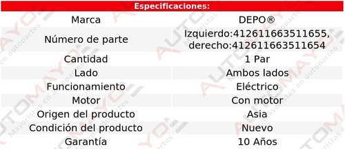 2) Faros Delanteros Depo A1 Audi 2011-2015 Foto 4