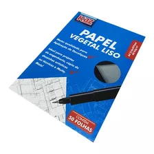 Bloco Papel Vegetal 50fls A4 60/65g Kaz