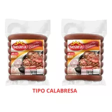 Kit 2 Linguiça Calabresa Defumada 2,5 Kg Seara