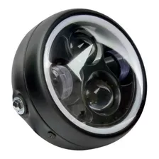 Foco Delantero Led Para Moto Con Ojo De Ángel Universal