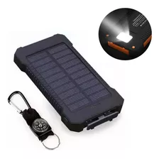 Portas Usb De Banco De Energia Solar Impermeável 20000mah