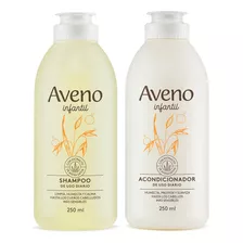 Aveno Infantil Piel Sensible Kit Shampoo Y Acondicionador 500 Ml