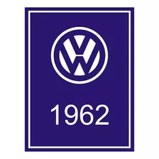 Adesivo Externo Vw Ano 1962 Volkswagen Carro Antigo Fusca