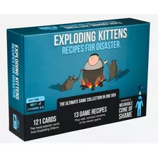 Explosive Cat Disaster Recipe - Jogo De Tabuleiro De Luxo