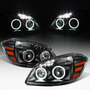 Par Faros Negro Led Drl Pontiac G5 Basico 2007 2.2l