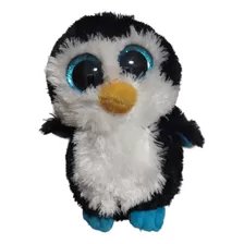 Peluche Kawaii, Suave Y Tierno Pinguino De Ojos Grandes