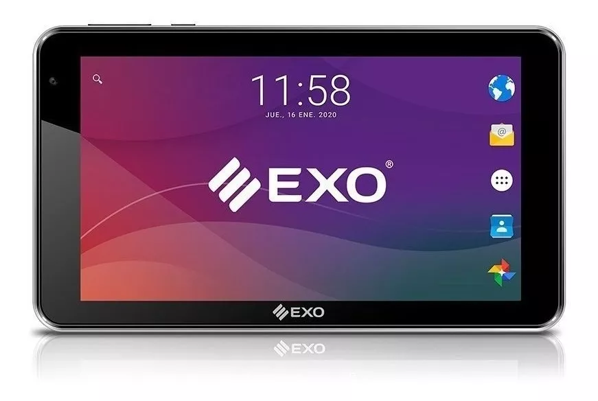 Tablet  Exo Wave I716 7  16gb Negra/gris Y 1gb De Memoria Ram