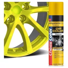 Dipcolor Evelopamento Rodas Amarelo Fosco Uso Geral 400ml