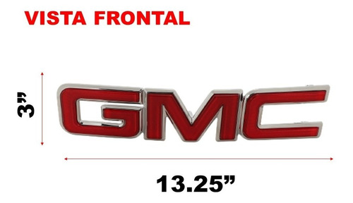 Emblema Parrilla Gmc Yukon 1988-1998. Foto 3