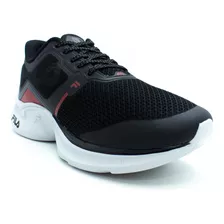 Tênis Masculino Fila Racer Move - Preto/branco/vermelho