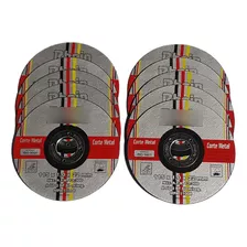 10 Discos De Corte Fino Para Amoladora 115x1,0mm Rhein