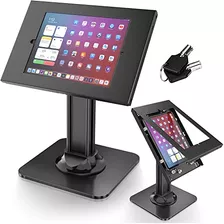 iPad Kiosk Stand Para iPad/iPad Air/iPad Pro Negro
