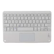 Ashata Teclado Con Panel Táctil Bluetooth, Teclado Portátil