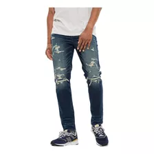 Jeans Airflex+ Skinny Con Parches American Eagle Hombre