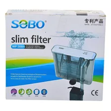 Filtro Acuario Pecera Tipo Cascada Sobo 580l/h