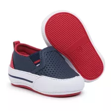 Tênis Baby Infantil Mini Iate Masculino S/ Cadarço Estilo 