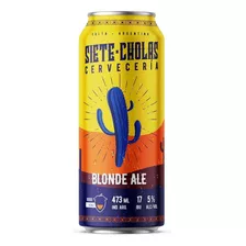 Siete Cholas Cerveza Blonde Ale Pack 12 Latas 473cc