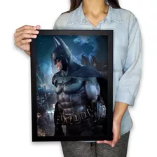 Quadro Decorativo Poster Batman Arkham Origins A3 30x42