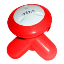 Mini Massageador Portatil A Pilha Mimo - Vermelho