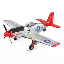 Xk A280 P-51 Mustang 3d/6g Com Luz De Led Noturno - Completo