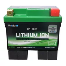 Bateria Xre Fazer Twister Lithium Lix5l 6ah 1 Ano Garantia