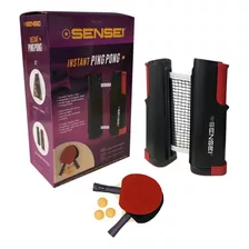 Set Ping Pong Sensei 2 Paletas + 3 Pelotas + Red Oferta!