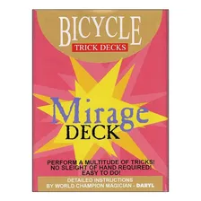 Bicicleta Murphy's Magic Mirage Deck (rojo) - ¿truco