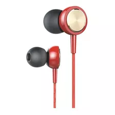 Audifonos Rojos, Manos Libres, Alámbricos Earphone One-001