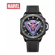 Relógio Marvel Avengers Disney Iron Man Quartzo Japonês