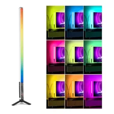 Barra Iluminação Luz Led Para Fotografia Vídeo Portátil M85 Cor Da Estrutura Branco Cor Da Luz Rgb 110v/220v (bivolt)