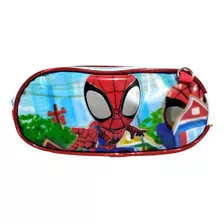 Estojo Escolar Duplo Chenson Spy2201 Homem Aranha