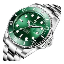 Pagani Design Pd-1639 Automatico Submariner Style Green