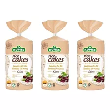 Pack Galletas De Arroz Con Sésamo Kupiec 90 Gr X 3