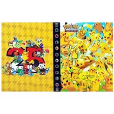 Álbum Pokémon 240 Cards Pikachu 25th Aniversário