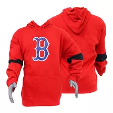 Sudadera Hoodie Beisbol Boston Majestic Rojo 2xl Original 