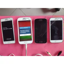 Lote 4 Celular Samsung Defeito Leia Abaixo . G530bt Gran Pri