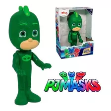 Muñeco Gekko Pj Masks 20cm. De Goma - Giro Didáctico