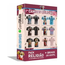 Vetores Camisa De Religião-25 Estampas+brinde