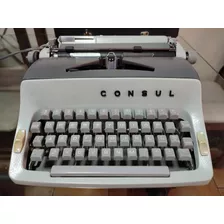 Máquina De Escribir Consul Modelo 221 Funcionando Perfecto.