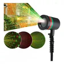 Proyector Luces Navidad Puntos Rojo Y Verde Teletiendauy