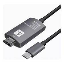 Adaptador Tipo C A Hdmi 4k, 2m - iPad,android,macbook,go Pro