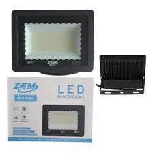 Kit 2 Refletores Led 100w Luz Branca Frio Prova D'água Ip67