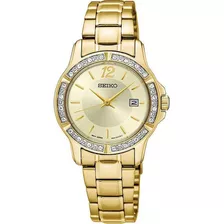 Relogio Pulso Seiko Feminino Sur714b1 C2kx Dourado