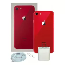  iPhone 8 64 Gb Rojo Con Caja Original Accesorios