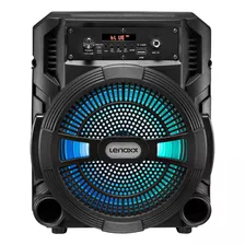 Caixa Som Bluetooth Potente Amplificada Pequena Lenoxx 120w