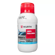 Limpa Parabrisa E Viseira De Moto Capacete 100 Ml Wurth