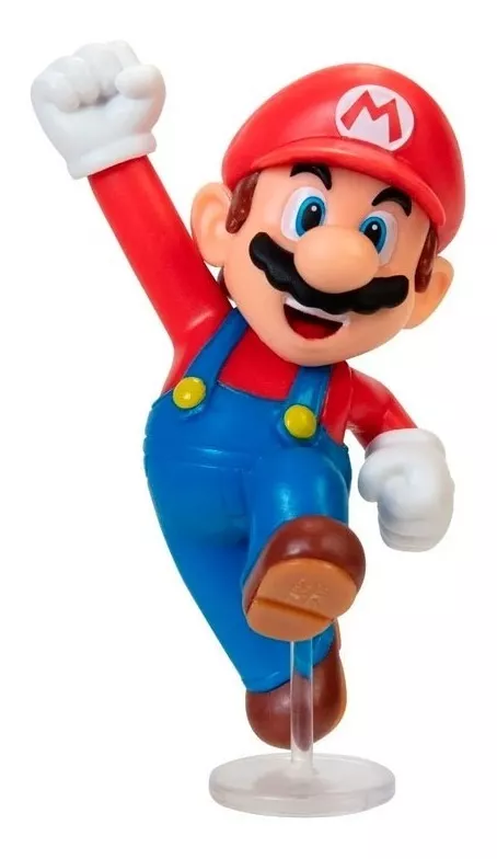 Its-a Me Super Mario Parlante Nintendo World 30cm Articulado