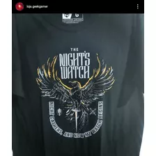 Camiseta Game Of Thrones - The Night's Watch 