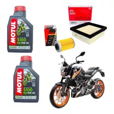 Kit Service Ktm Duke 200/390 Motul + Wega